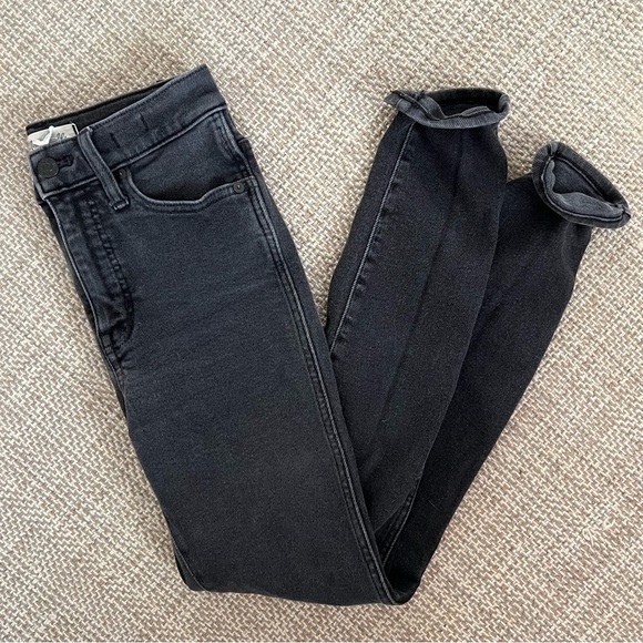 Madewell Denim - Madewell Faded Black Skinny Jeans